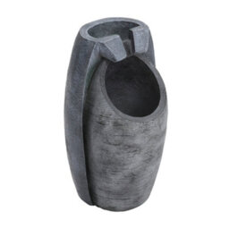 Breeins Grey Solar Powered Water Feature Garden Led Fountain Outdoor Ornament Statue Fountain 56.5Cm H - thumbnail 7