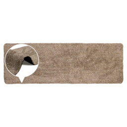Jvl Kensington Machine Washable Cotton Runner Barrier Doormat, 50X150Cm, Brown - thumbnail 6