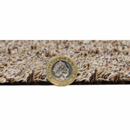 Jvl Kensington Machine Washable Cotton Runner Barrier Doormat, 50X150Cm, Brown - thumbnail 4