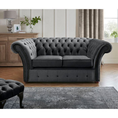 Chesterfield Beaumont 2 Seater Sofa Malta Slate 05 - image 1