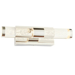 2 Pack Led Bathroom Twin Wall Light 2X 3W Warm White Ip44 Modern Slim Strip Lamp - thumbnail 4
