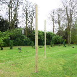 Primrose 4M Tall Wooden Sail Shade Pole With Eyebolt Screw Fixture For Sun Sail - 12Cm - thumbnail 7