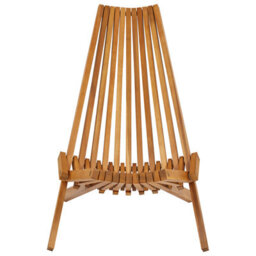 Beliani Bistro Set Bellano Acacia Wood Brown - thumbnail 5
