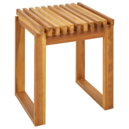 Beliani Bistro Set Bellano Acacia Wood Brown - thumbnail 9