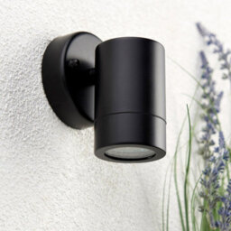 2 Pack Dimmable Outdoor Ip44 Downlight - 7W Gu10 Led - Matt Black & Glass - thumbnail 5