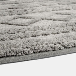 OHS Cable Knit Rug Non Slip Jacquard Floor Carpet Hallway Runner - thumbnail 4
