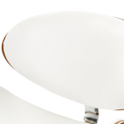 Beliani Desk Chair Rotterdam Faux Leather White - thumbnail 6