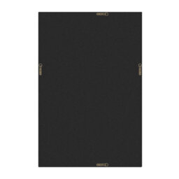 Furniturebox Uk Inga Oak Wood Long Rectangle 120X80Cm Wall Mirror - thumbnail 6
