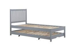 Buxton Grey Wooden Guest Bed Frame - 3Ft Single - thumbnail 7