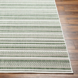 Livabliss Eagean-Global Green Ivory Off-White In- & Outdoor Rug 160 X 230 Cm Easy Care, Non Shedding - thumbnail 5