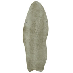 Beliani Wall Mirror Reigny 57 Cm 160 Cm Velvet Olive Green - thumbnail 5