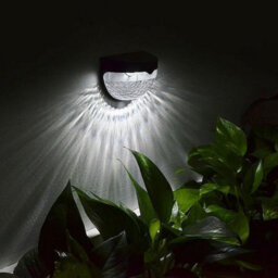Taylor & Brown 4 Pack White 6 Led Solar Security Lights, Waterproof Outdoor Wireless Sensor For Garden, Patio, Fence, Yard - thumbnail 4