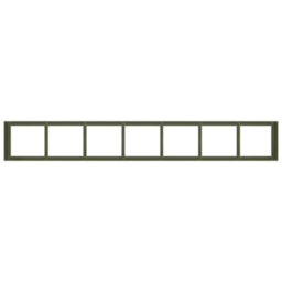 Berkfield Planter Olive Green 280X40X40 Cm Cold-Rolled Steel - thumbnail 5