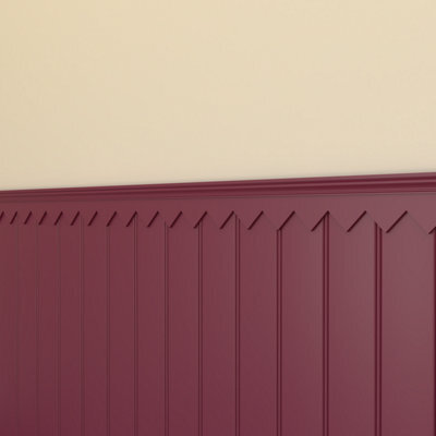 (Pack Of 5) Large Zigzag Trims - 1M Long - Wall And Shelf Edging Mdf Wood - (By Trims & Co.) - image 1