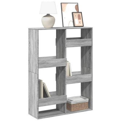 Berkfield Bookcase Grey Sonoma 100X33X135 Cm Engineered Wood - image 1