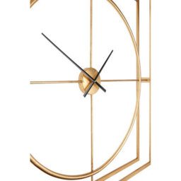 Orsina Unique Cross Hair Design Metal Wall Clock, Easy To Read Minimal Hands Big Clock On Wall, Kitchen Clock - thumbnail 4