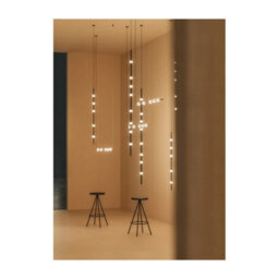 Luminosa Lighting Luminosa Dew Bar Pendant Ceiling Light 99.5Cm Black Led 13W 2700K Dali Dimming - thumbnail 2