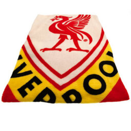 Liverpool Fc This Is Anfield Fleece Blanket Red/white/yellow (One Size) - thumbnail 2
