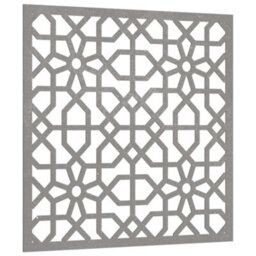 Walplus Garden Wall Decoration 55X55 Cm Corten Steel Moorish Design - thumbnail 3