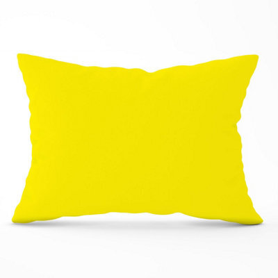 Warren Reed Designer Sunshine Yellow Cushions 33Cm X 48Cm