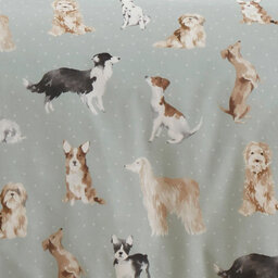 Fusion Cute Dogs Easycare Duvet Cover Set - thumbnail 4