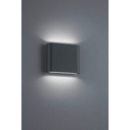 Luminosa Lighting Luminosa Thames Ii Modern 11Cm 2 Light Outdoor Up Down Wall Lamp Anthracite 3000K Ip54 - Uk Stock - thumbnail 2