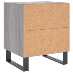Berkfield Modern Bedside Cabinets 2 Pcs Grey Sonoma 40X35X47.5 Cm Engineered Wood - thumbnail 9