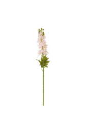 Pink Elatum Delphinium Stem, Realistic Faux Flower For Elegant Arrangements - thumbnail 1