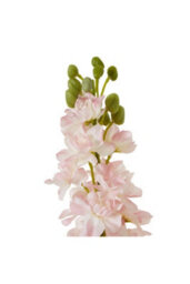 Pink Elatum Delphinium Stem, Realistic Faux Flower For Elegant Arrangements - thumbnail 2