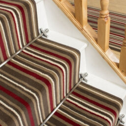 Strike Stair Runner - Soft & Durable Carpet Runner For Stairs & Staircases, Multiple Lengths - thumbnail 2