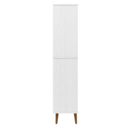 Vidaxl Bookcase Molde White 85X35X170,5 Cm Solid Wood Pine - thumbnail 6