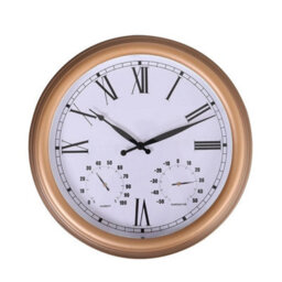 Outdoor Wall Clock Waterproof Garden Clock - thumbnail 1
