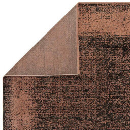 Terracotta Black Abstract Modern Bordered Rug Easy To Clean Living Room And Bedroom-160Cm X 230Cm - thumbnail 2
