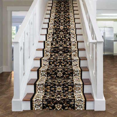 Traditional Stair Runner - Soft & Durable Carpet Runner For Stairs & Staircases, Multiple Lengths - image 1
