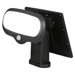 Solar Powered Led Security Light With Pir Motion Sensor - 500 Lumen Weatherproof Outdoor Garden Wall Lamp - H26 X W19 X D25Cm