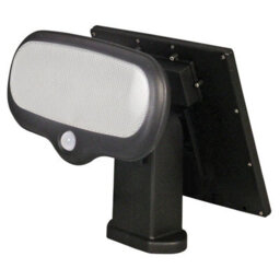 Solar Powered Led Security Light With Pir Motion Sensor - 500 Lumen Weatherproof Outdoor Garden Wall Lamp - H26 X W19 X D25Cm - thumbnail 3