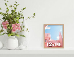 12X10 Oak Picture Frame (30.5 X 25.4Cm) Poster, Photo, Artwork, Gallery Wall Or Print - thumbnail 2