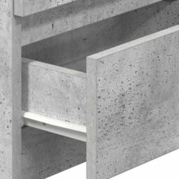 Berkfield Bedside Cabinet With 2 Drawers Concrete Grey 40X33X60 Cm - thumbnail 8