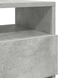 Berkfield Bedside Cabinet With 2 Drawers Concrete Grey 40X33X60 Cm - thumbnail 9