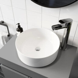 Affine Bathroom Wall Hung Vanity Unit Sink Cabinet Wash Basin Sink Storage Drawer 600mm - thumbnail 7