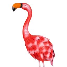 Candlelight Pink Metal Flamingo Garden Ornament (H)58Cm (W)24Cm - thumbnail 3