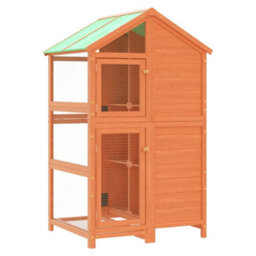 Walplus Bird House Brown 97X81X152 Cm Solid Wood Pine - thumbnail 2