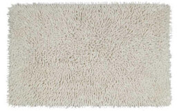 Rapport Home Cotton Loop Shaggy Bath Mat Natural 50X80Cm - thumbnail 3