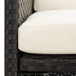 Vidaxl Garden Dining Chairs With Cushions 4 Pcs Black Poly Rattan - thumbnail 9