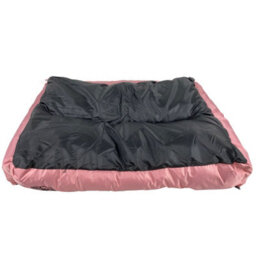 Actiaspet Faux Fur Pet Bed Super Comfy Pink/grey Xl - thumbnail 7