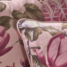 OHS 2 Pack Printed Floral Cushion Cover, Blush - 45 X 45Cm - thumbnail 3