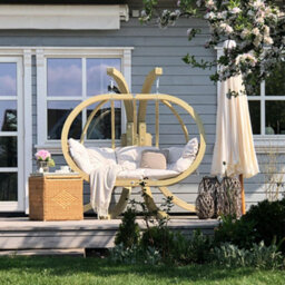 Amazonas Globo Royal Double Seater Hanging Chair Set - Natura - thumbnail 6