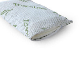 ARLinens Bamboo Pillow Shredded Memory Foam Anti-Bacterial Orthopedic Head Neck Support Pillow - thumbnail 3