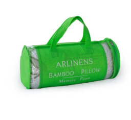 ARLinens Bamboo Pillow Shredded Memory Foam Anti-Bacterial Orthopedic Head Neck Support Pillow - thumbnail 6