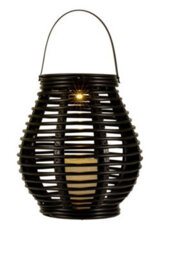 Pauleen 48293 Led Solar Lantern Sunshine Glow 2-Piece Set 188 mm Black, Brown Ip44 Solar Luminaire - thumbnail 3